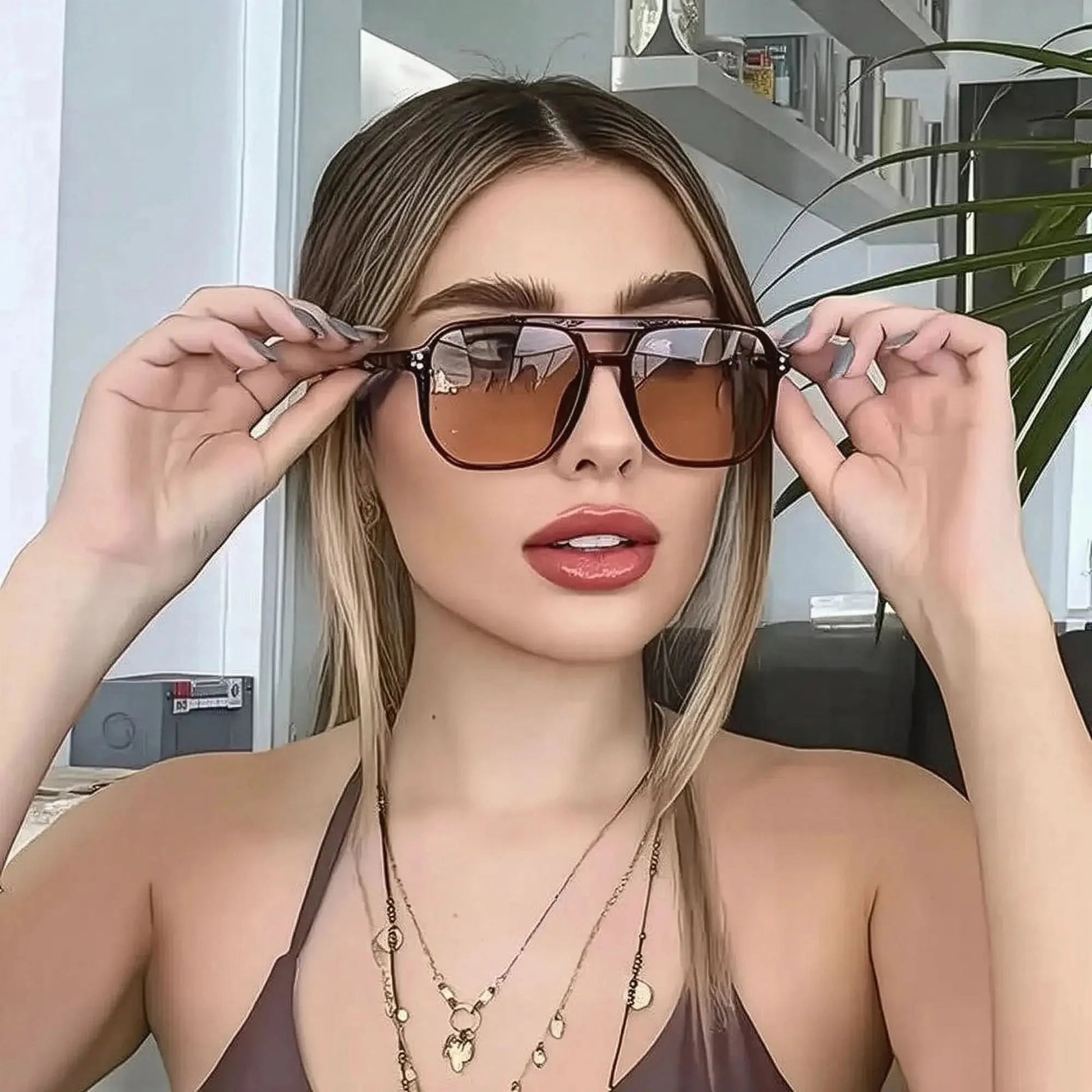 Eyewear Polygonal Chic Rétro - Saylana