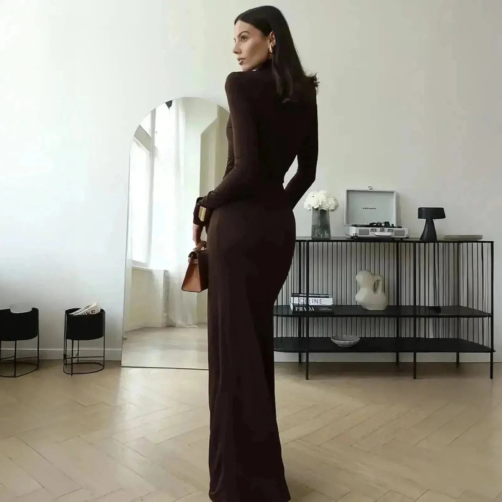 Fendue Col Montant - Saylana