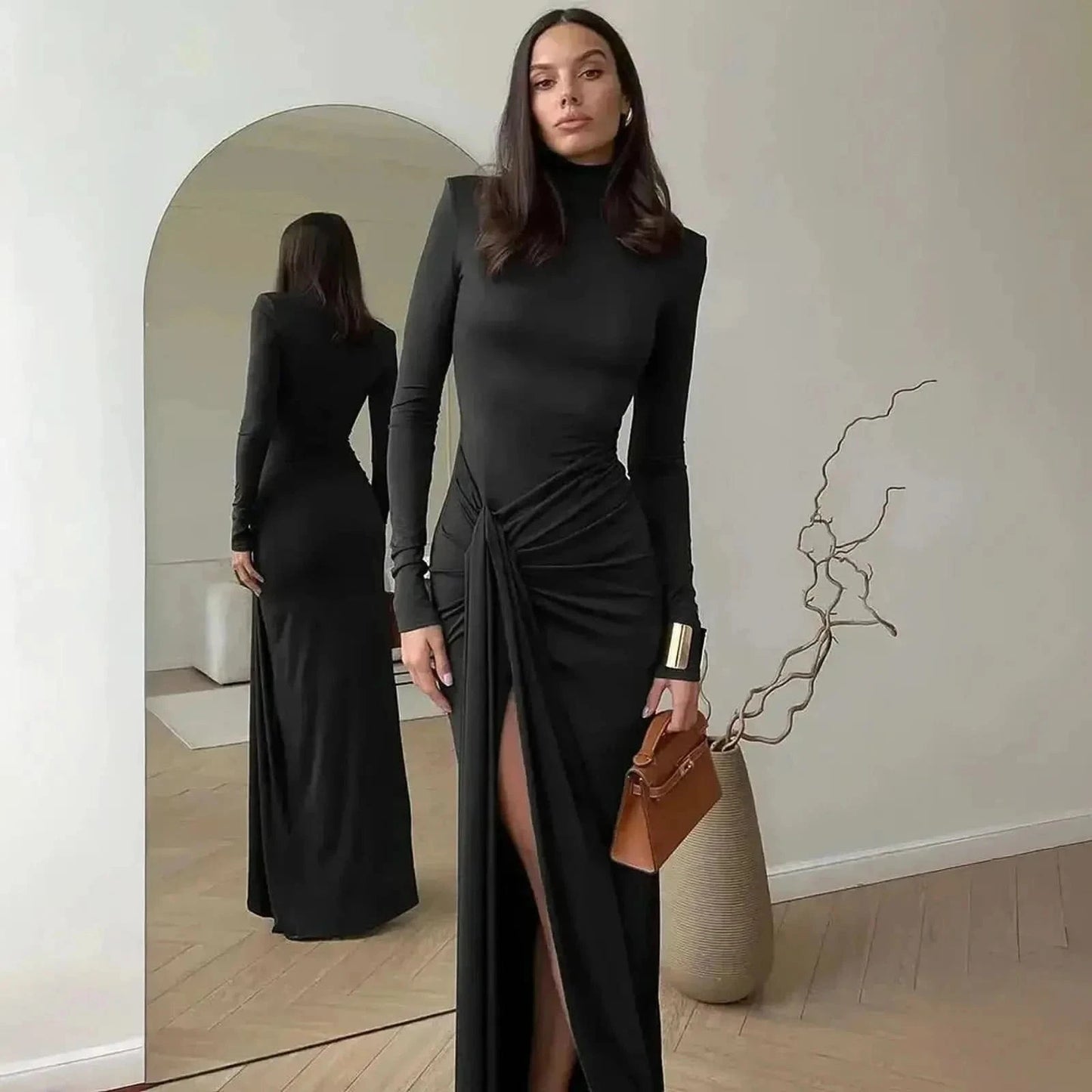 Fendue Col Montant - Saylana