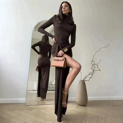 Fendue Col Montant - Saylana