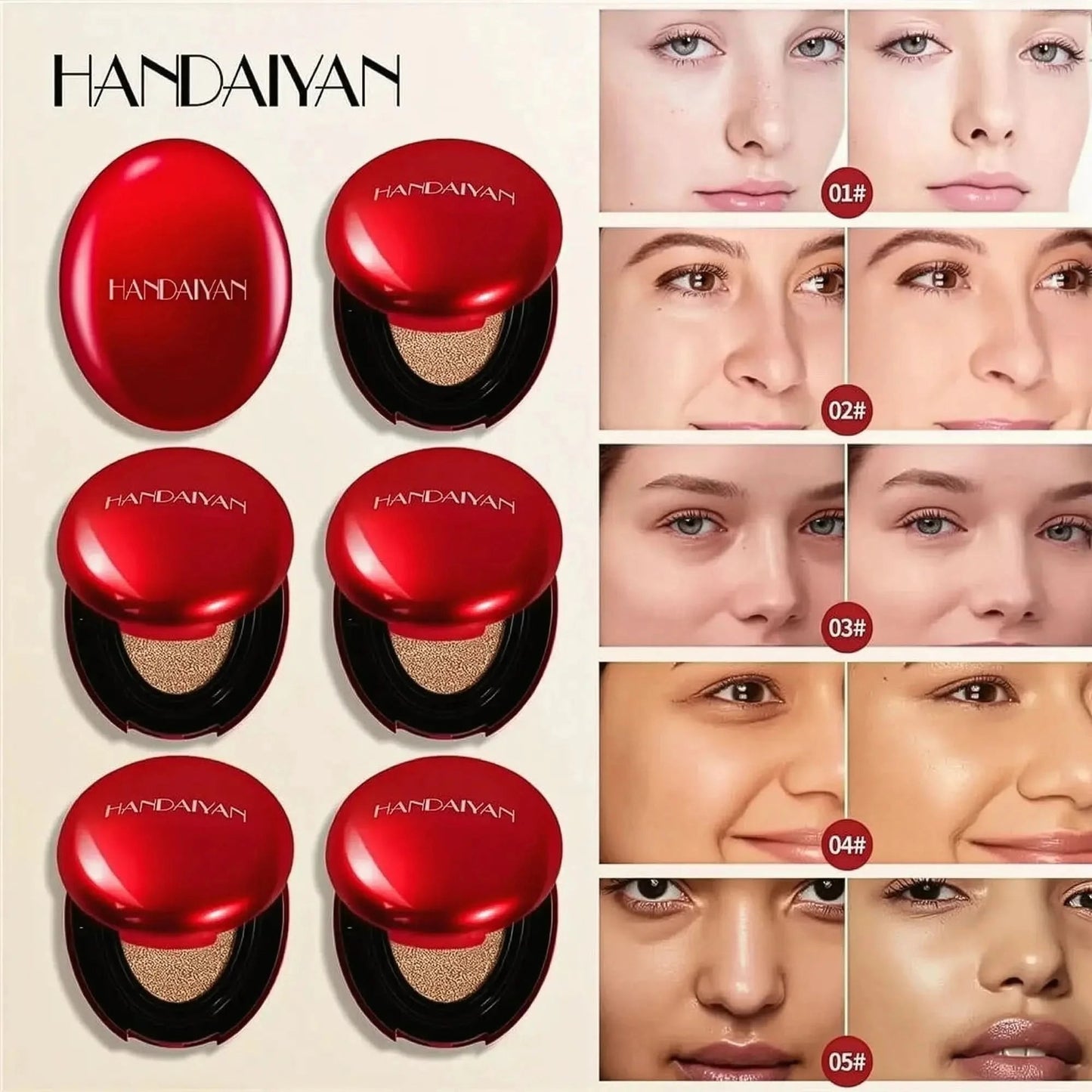 Fond de Teint Cushion Hydratant - Saylana