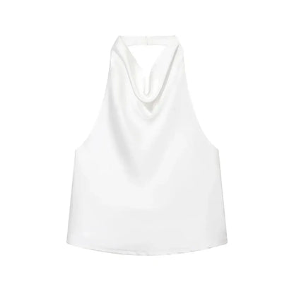 Gilet taille haute au style streetwear élégant-Saylana