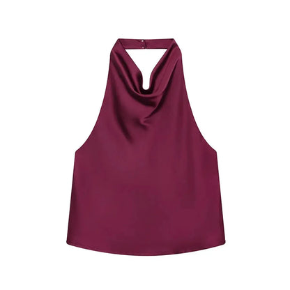 Gilet taille haute au style streetwear élégant-Saylana
