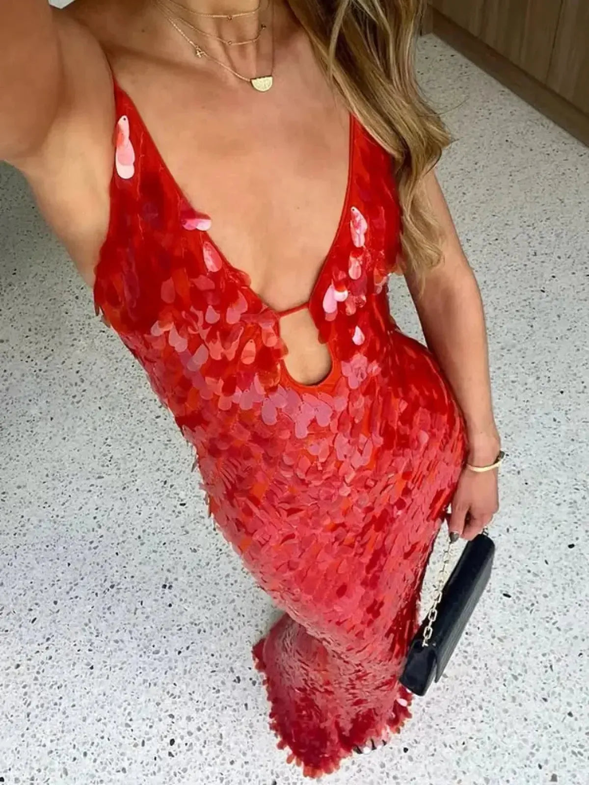 Gown Glamour : Dos Nu & Taille Haute-Saylana