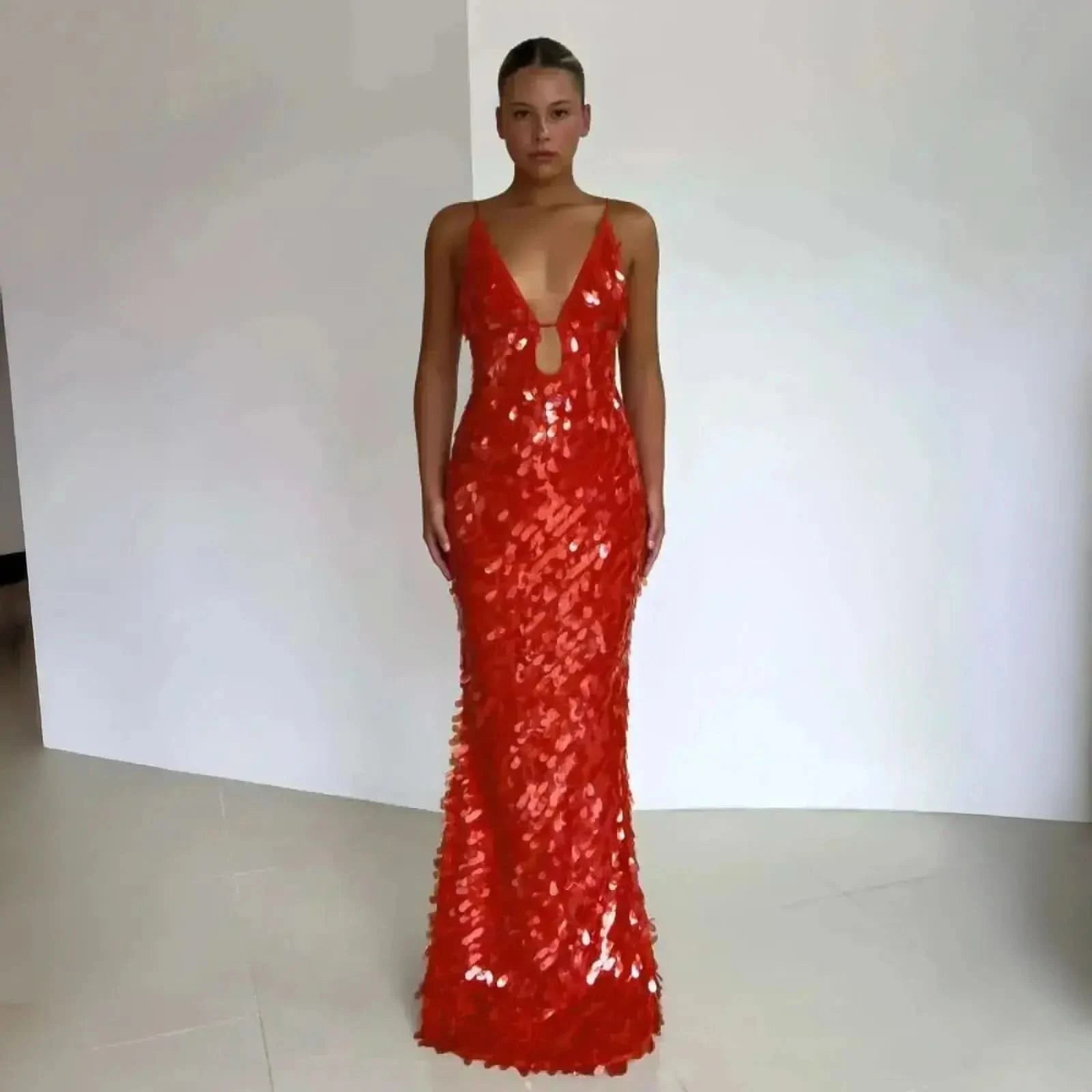 Gown Glamour : Dos Nu & Taille Haute - Saylana