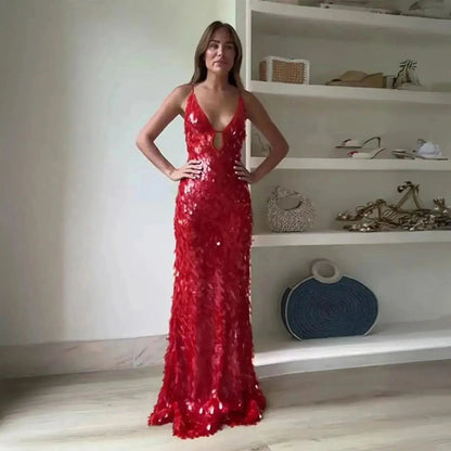 Gown Glamour : Dos Nu & Taille Haute - Saylana