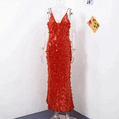 Gown Glamour : Dos Nu & Taille Haute - Saylana