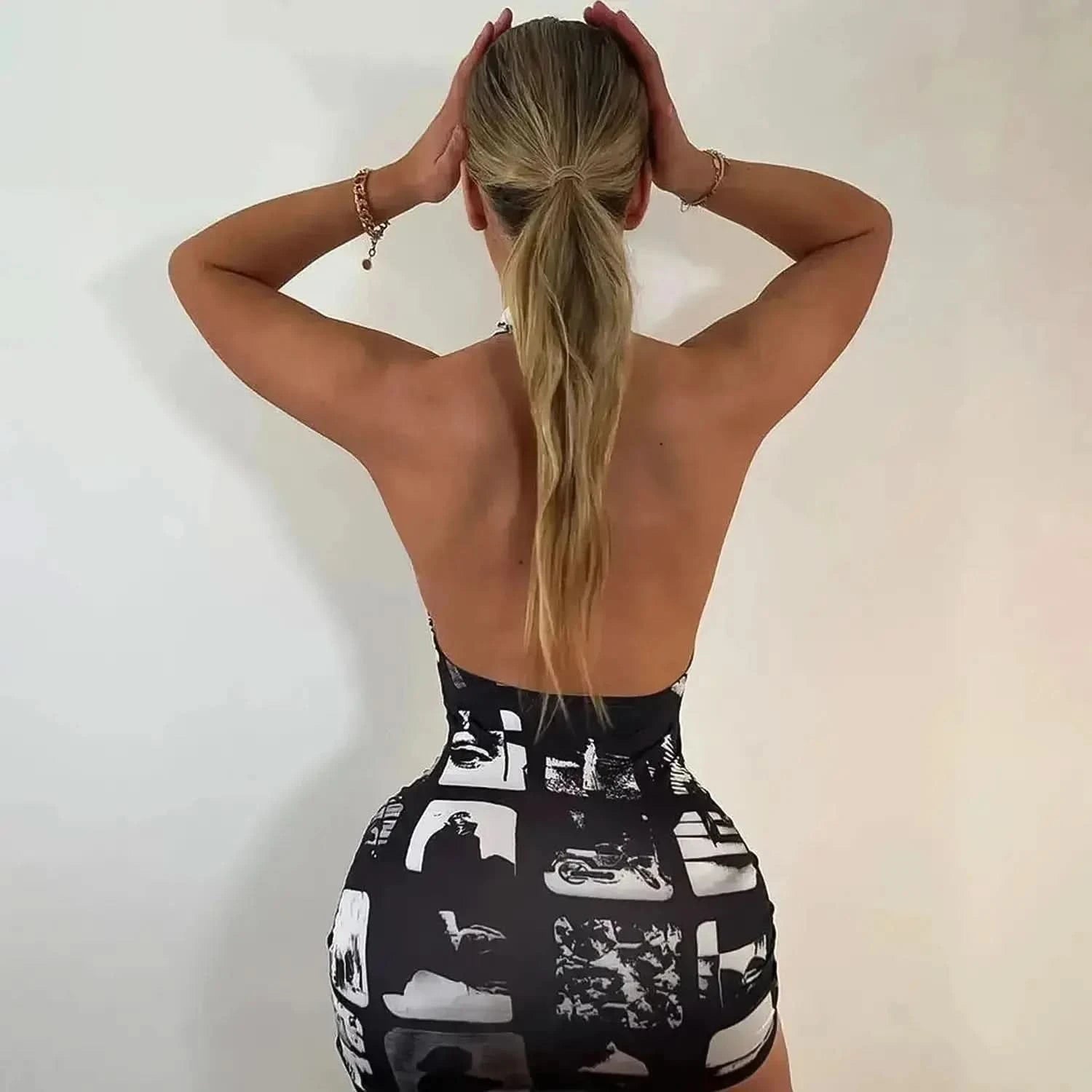 Halter Bodycon Sexy Été - Saylana