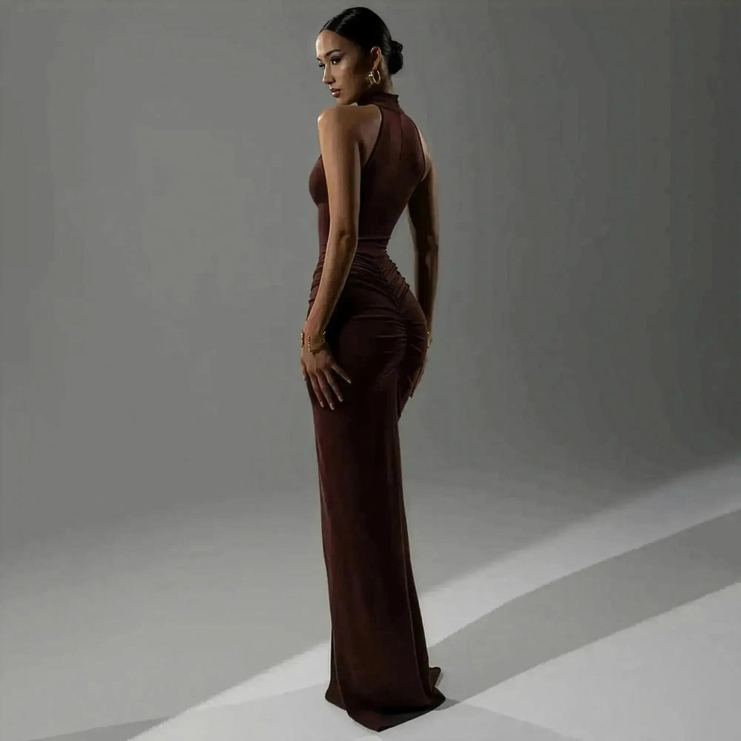 Halter Chic Taille Haute Slim - Saylana