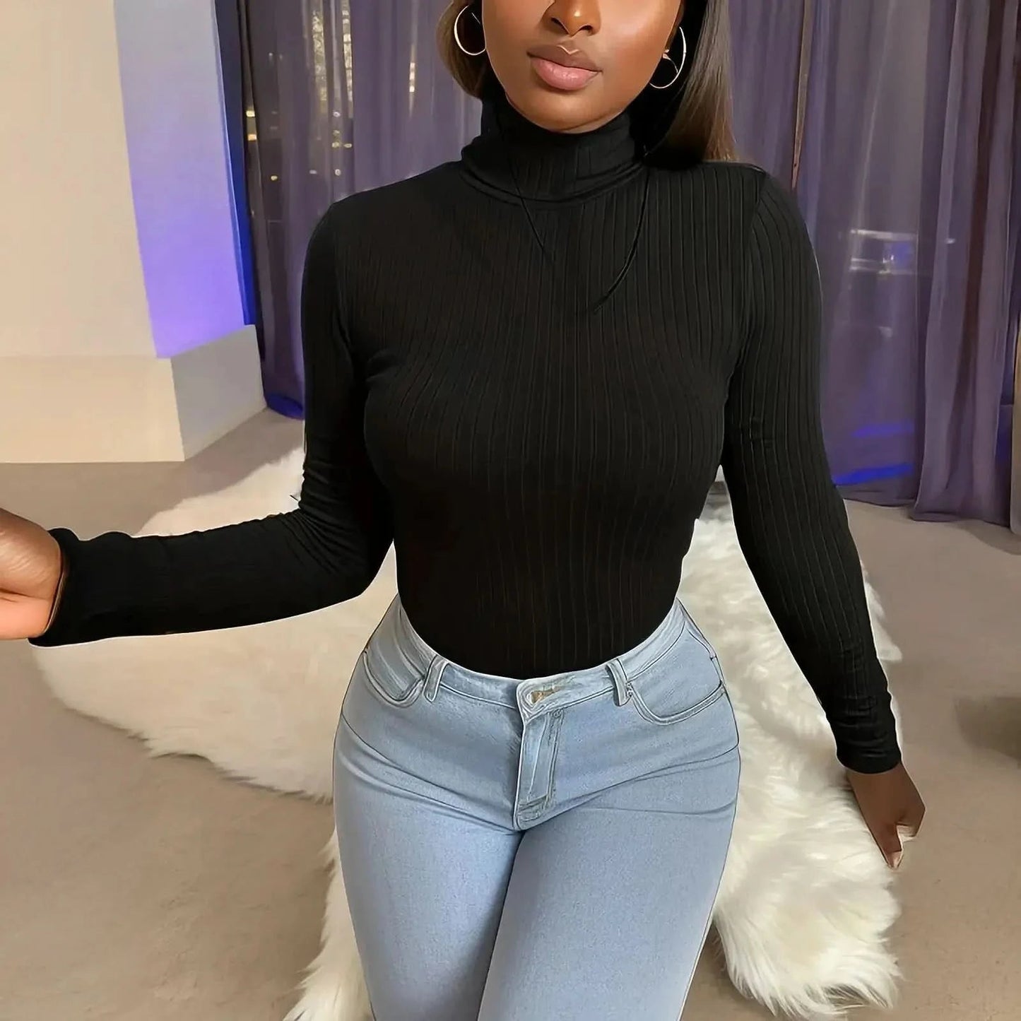 Haut Élégant Simple - Saylana