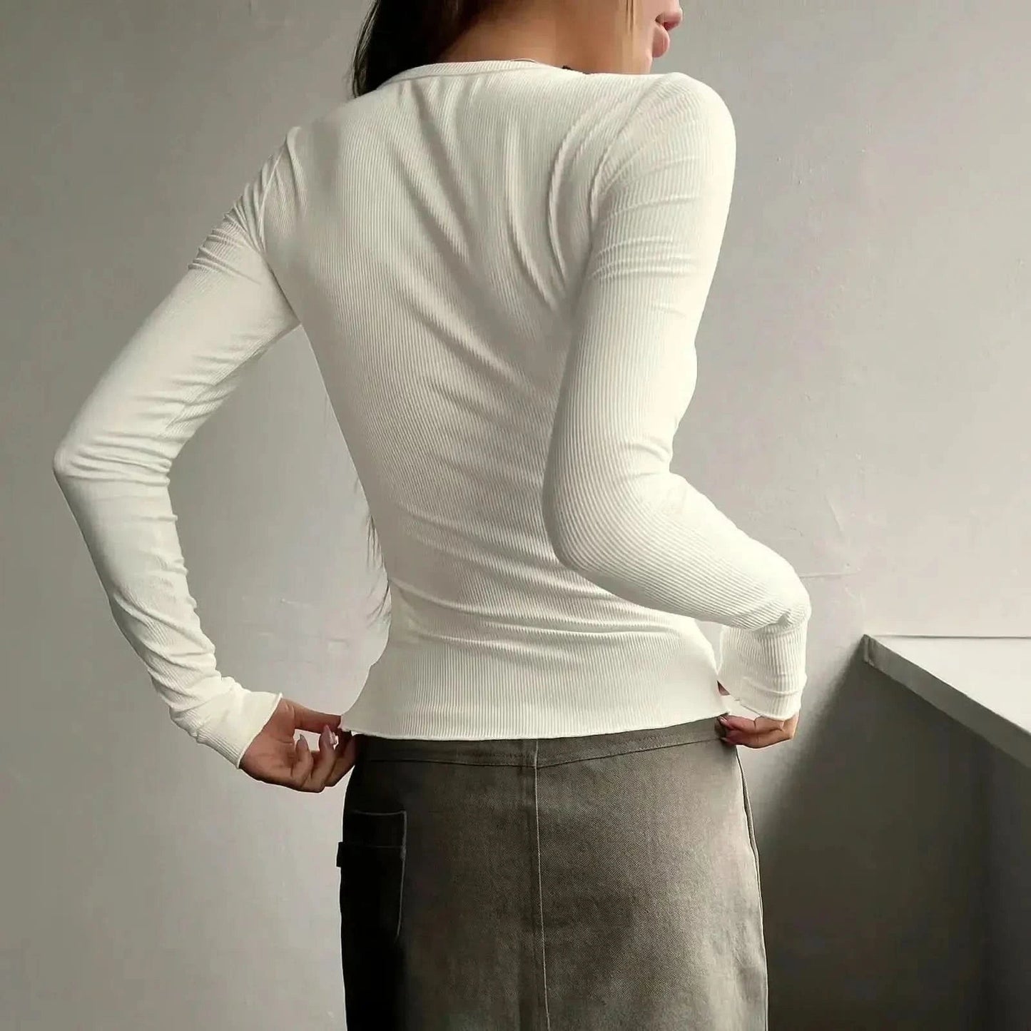 Haut Manches Longues Basique - Saylana