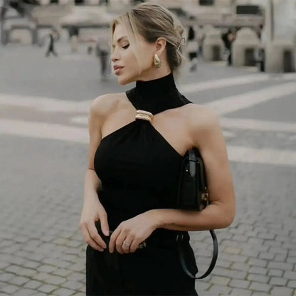 Haut Y2K bustier asymétrique sexy - Saylana