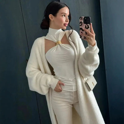 Haut Y2K bustier asymétrique sexy - Saylana