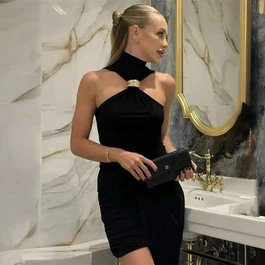 Haut Y2K bustier asymétrique sexy - Saylana