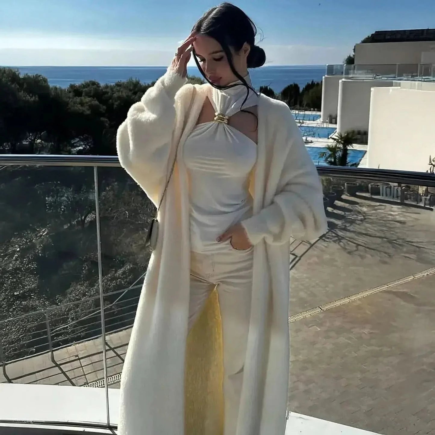 Haut Y2K bustier asymétrique sexy - Saylana