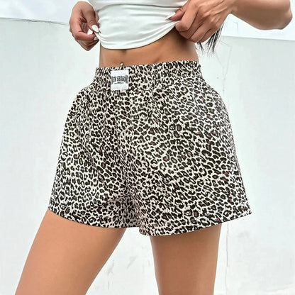 Imprimé léopard chic et coupe A - line - Saylana