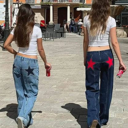 Imprimé Star & Coupe Loose - Saylana