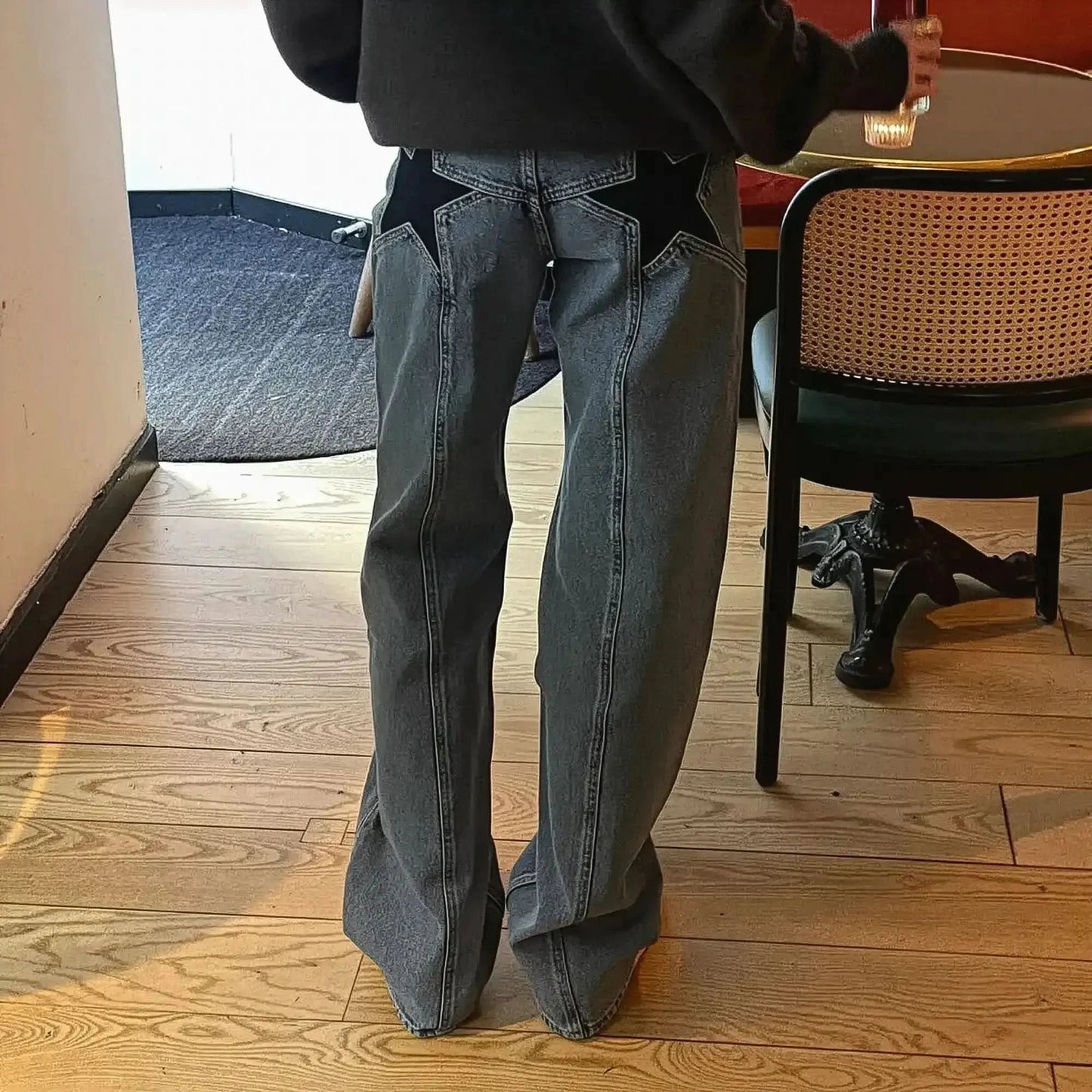 Imprimé Star & Coupe Loose - Saylana