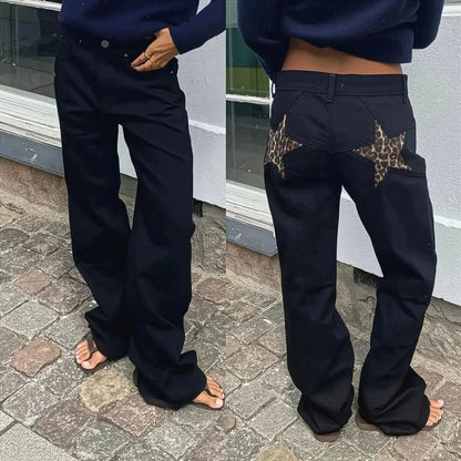 Imprimé Star & Coupe Loose - Saylana