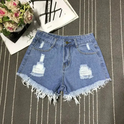 Jean vintage effet hot girl affirmé-Saylana
