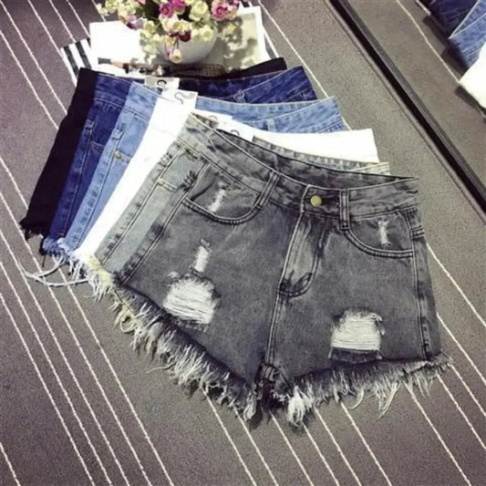 Jean vintage effet hot girl affirmé-Saylana