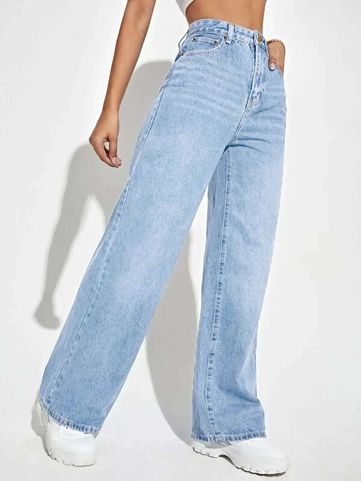 Jean Wide Leg Slim-Saylana