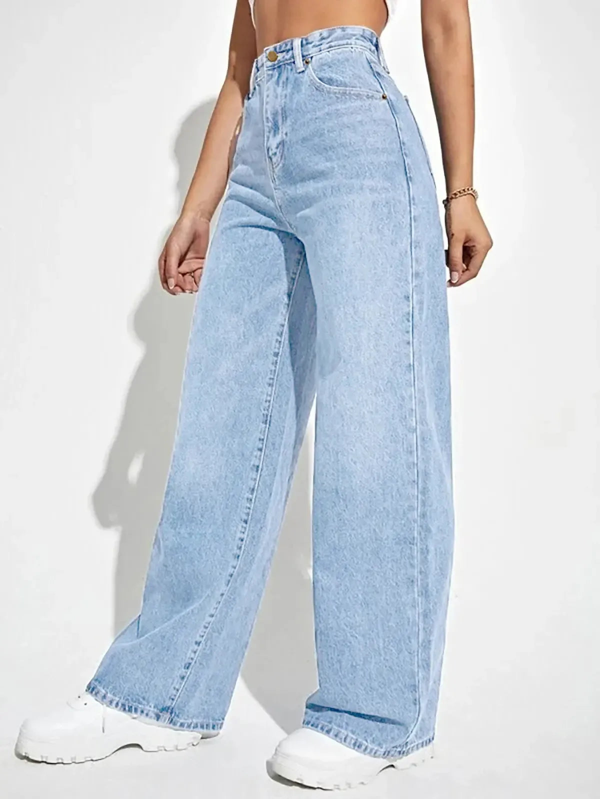 Jean Wide Leg Slim-Saylana