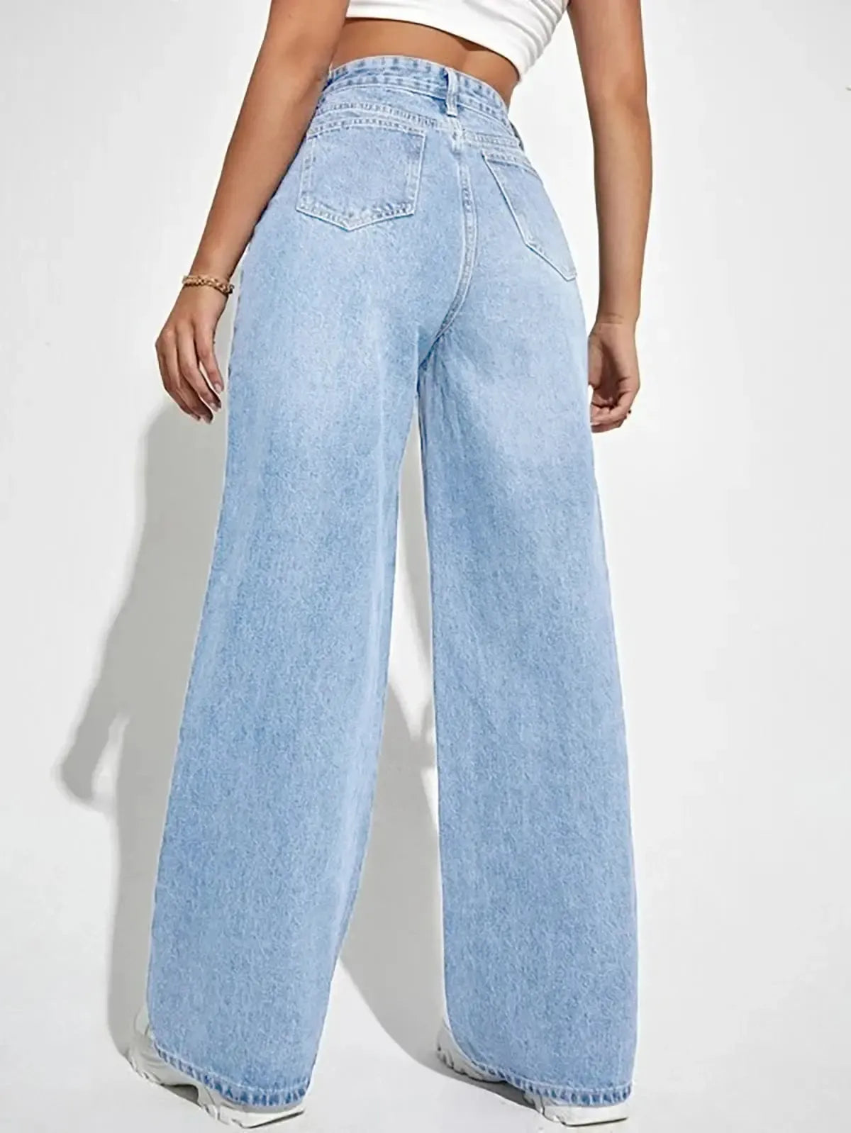Jean Wide Leg Slim-Saylana