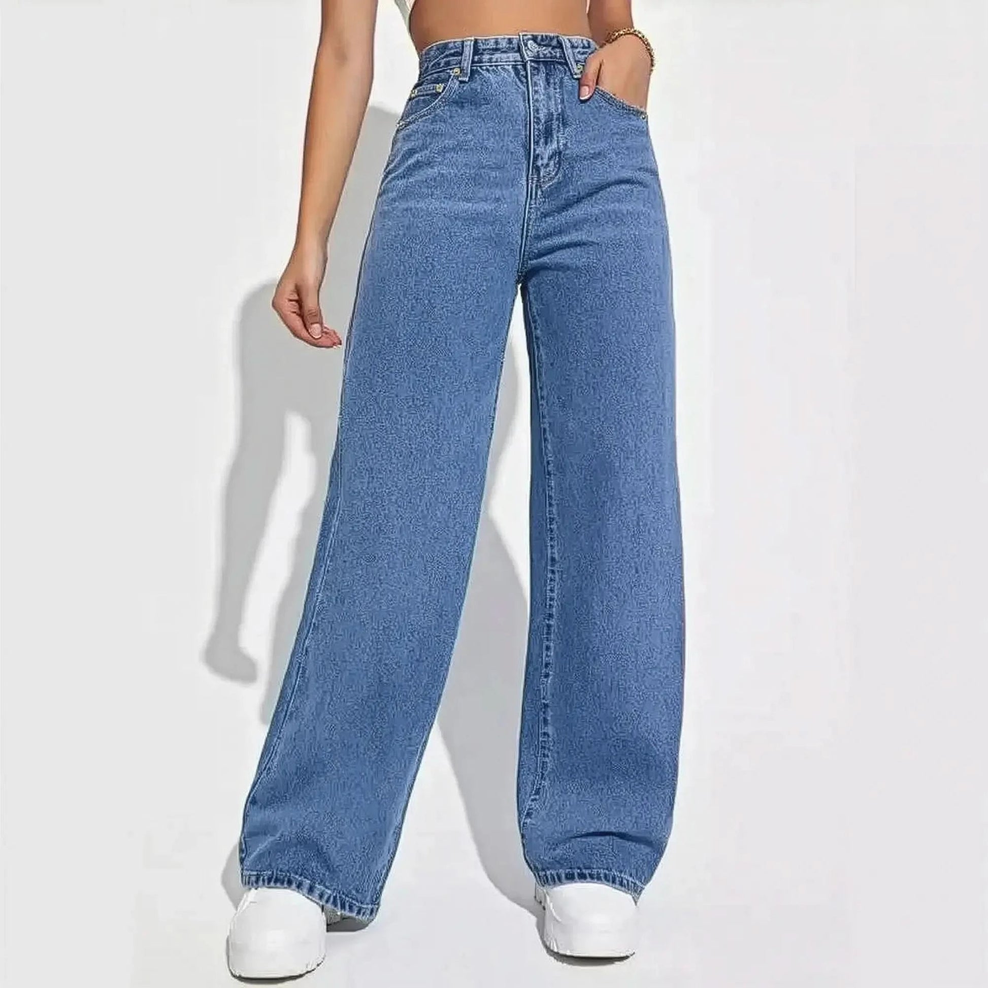 Jean Wide Leg Slim - Saylana