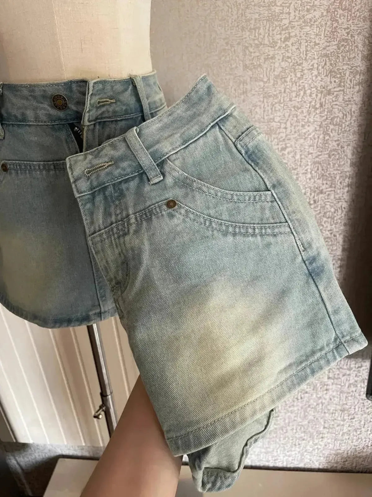 Jupe A-Ligne Slim & Destroy-Saylana