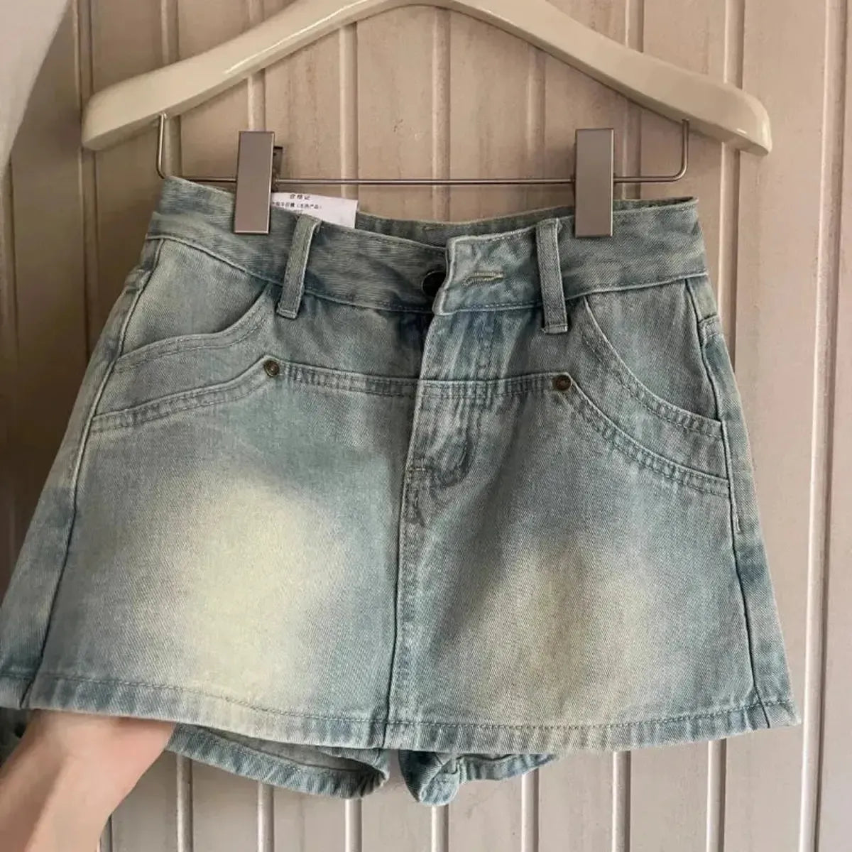 Jupe A-Ligne Slim & Destroy-Saylana