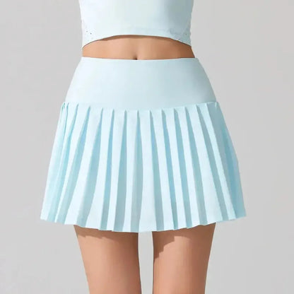 Jupe de Sport Fluide avec Short et Poches-Saylana