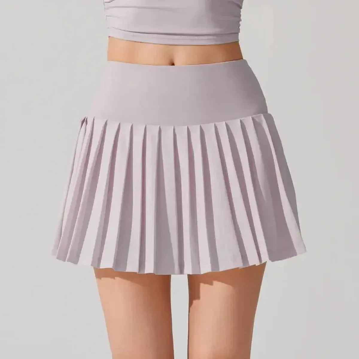 Jupe de Sport Fluide avec Short et Poches-Saylana