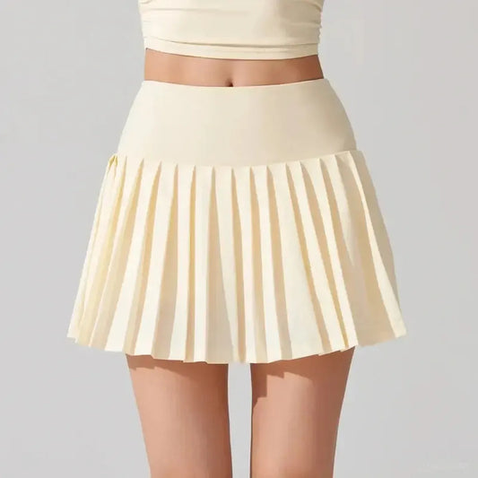 Jupe de Sport Fluide avec Short et Poches-Saylana