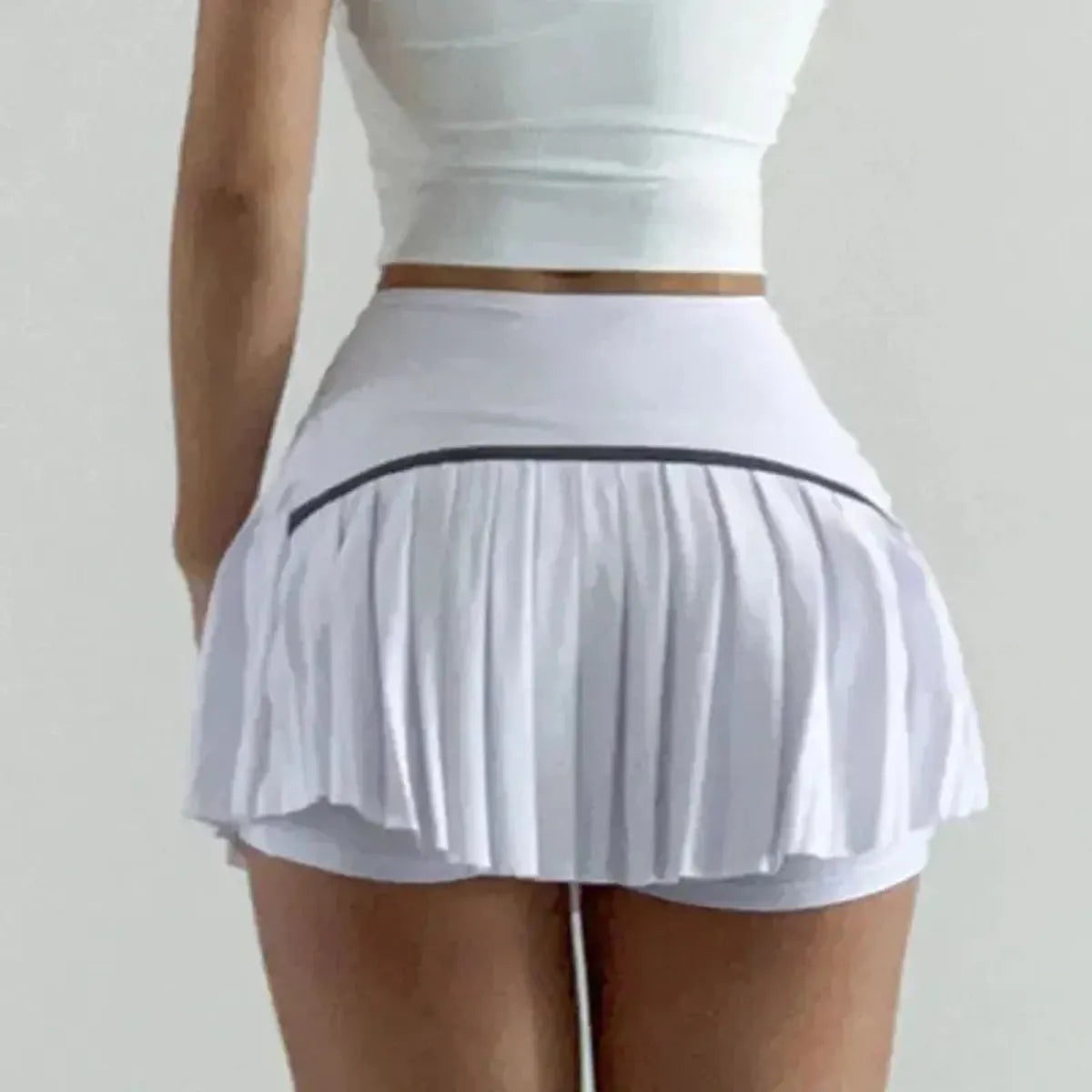 Jupe de Sport Séchage Rapide Taille Haute-Saylana