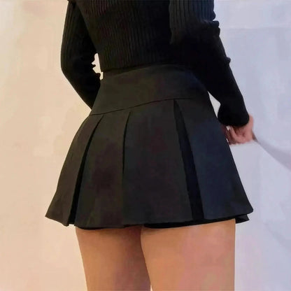 Jupe Harajuku Taille Haute Printemps - Saylana