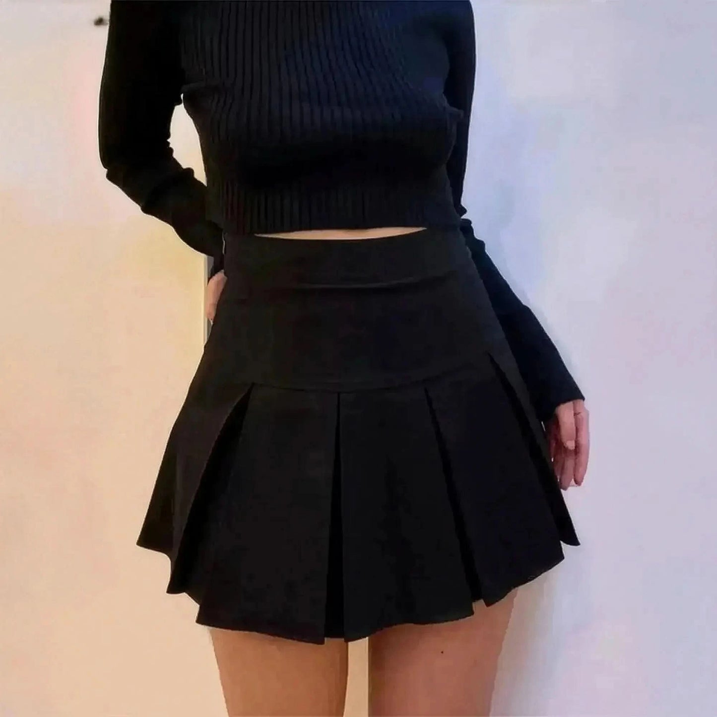 Jupe Harajuku Taille Haute Printemps - Saylana