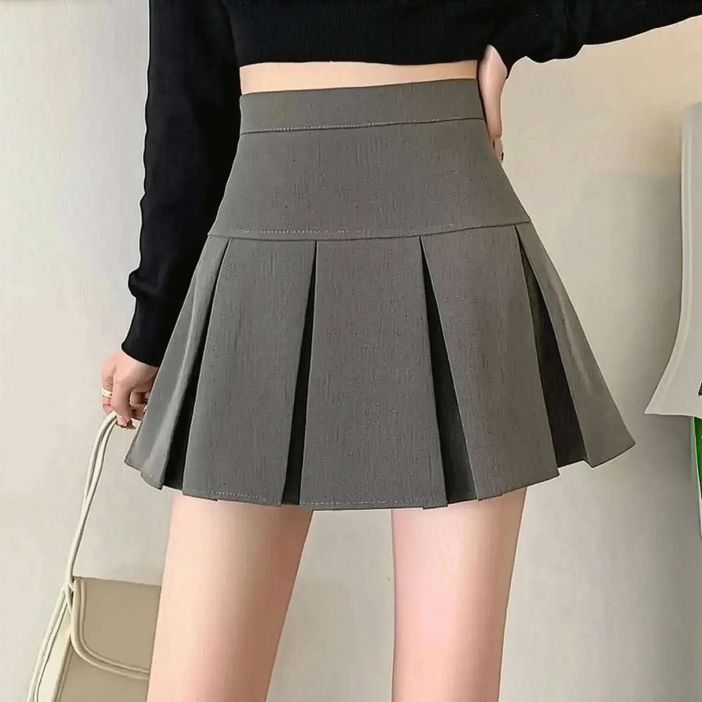 Jupe Harajuku Taille Haute Printemps - Saylana