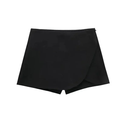 Jupe-Short Asymétrique Taille Haute-Saylana
