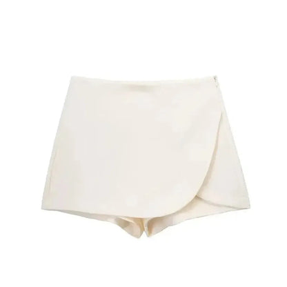 Jupe-Short Asymétrique Taille Haute-Saylana