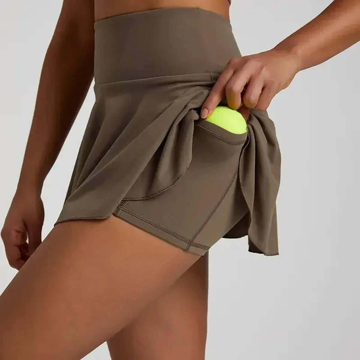 Jupe Short Sport Taille Haute-Saylana