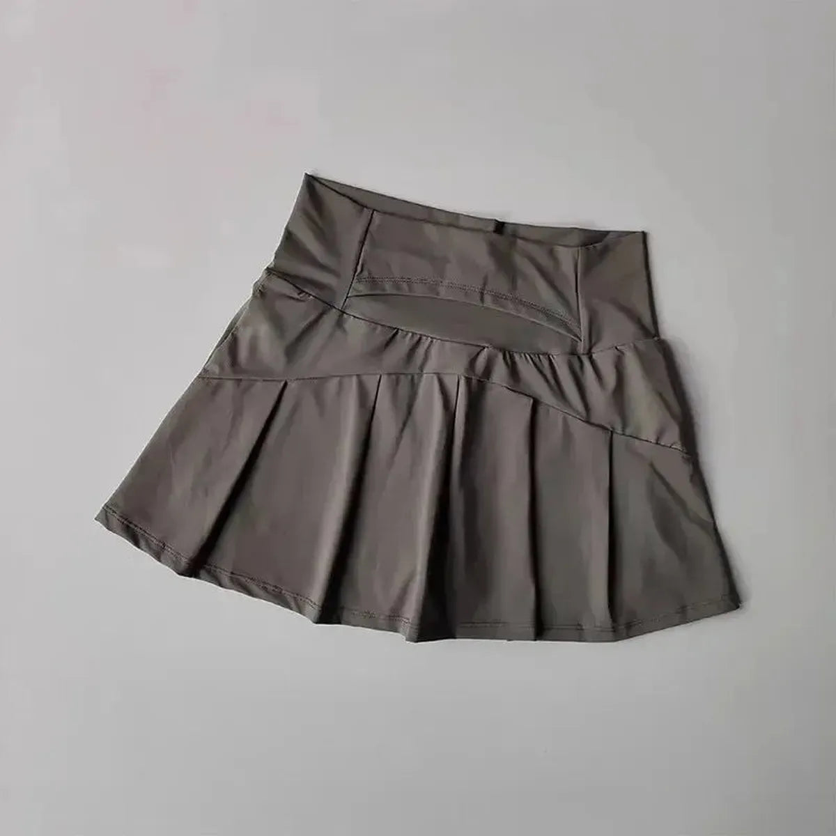 Jupe Short Taille Haute A-Line-Saylana