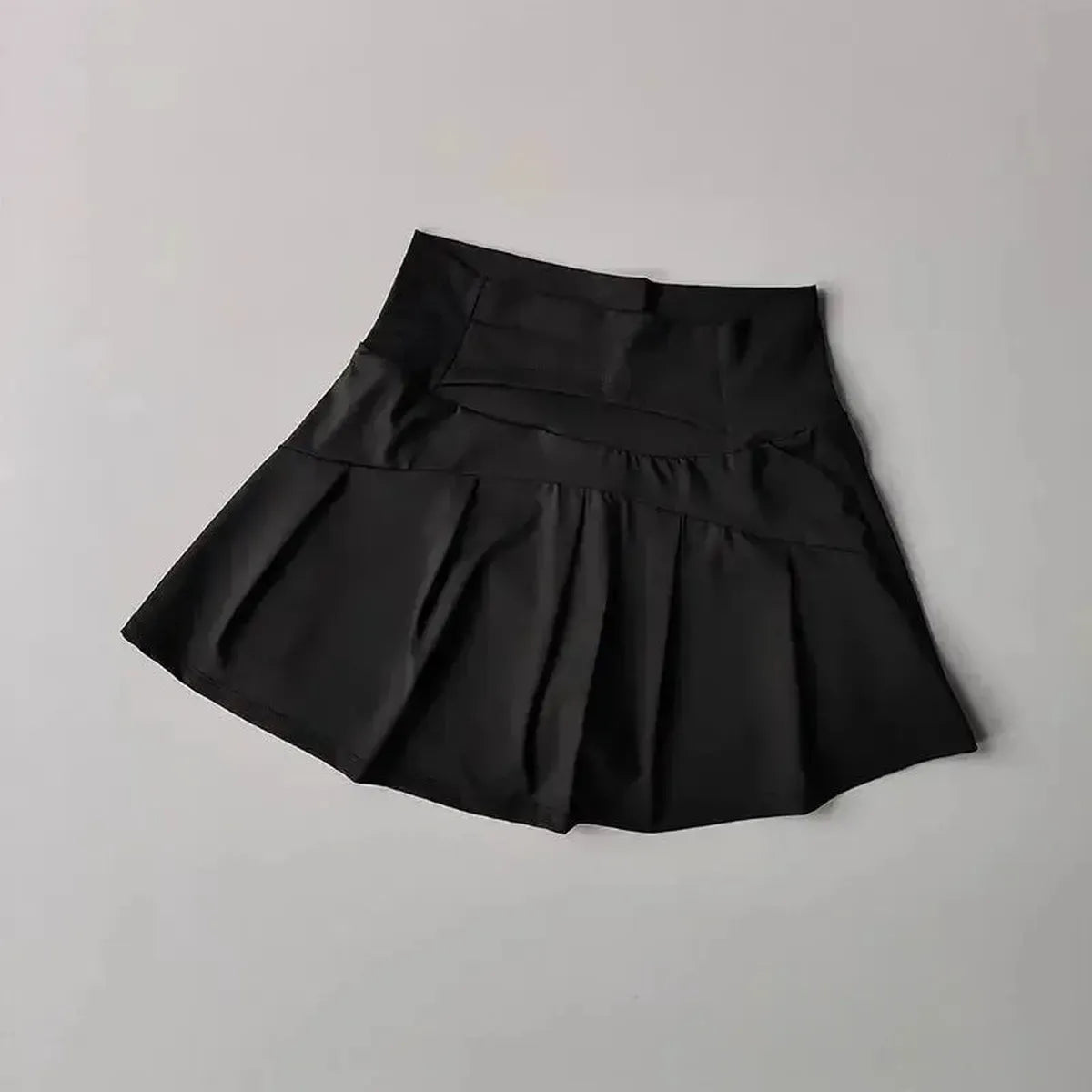 Jupe Short Taille Haute A-Line-Saylana