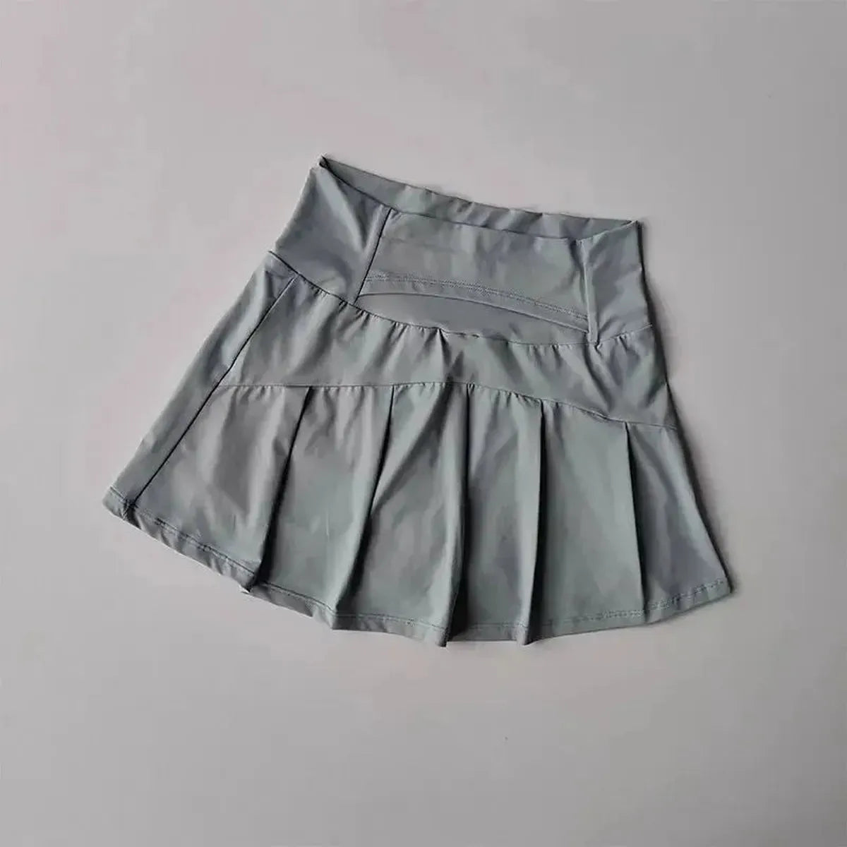 Jupe Short Taille Haute A-Line-Saylana