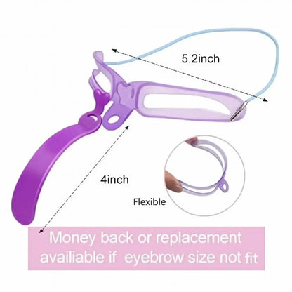 Kit 8 - en - 1 Pochoirs Sourcils Réutilisables - Saylana