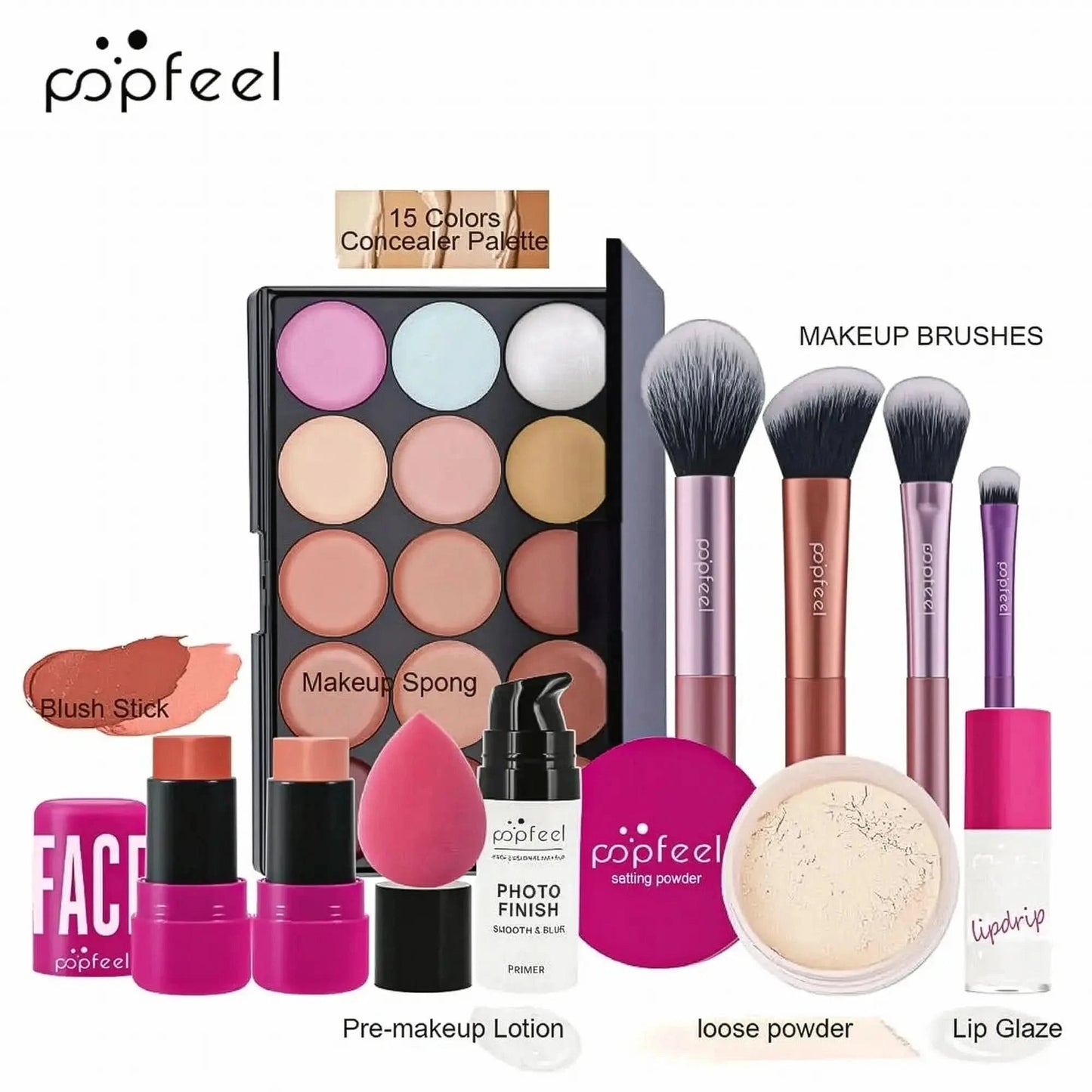 Kit Maquillage Complet POPFEEL - Saylana