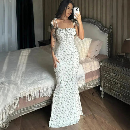 Lace - Up Bodycon Été Chic - Saylana