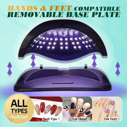 Lampe UV Ongles 380W Écran LCD-Saylana