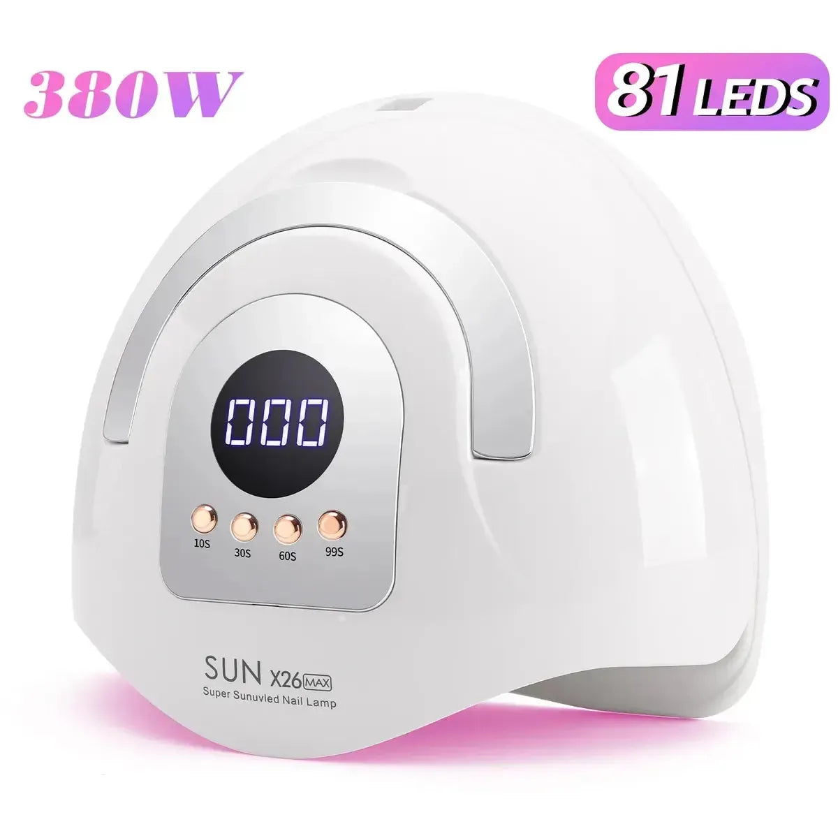 Lampe UV Ongles 380W Écran LCD-Saylana