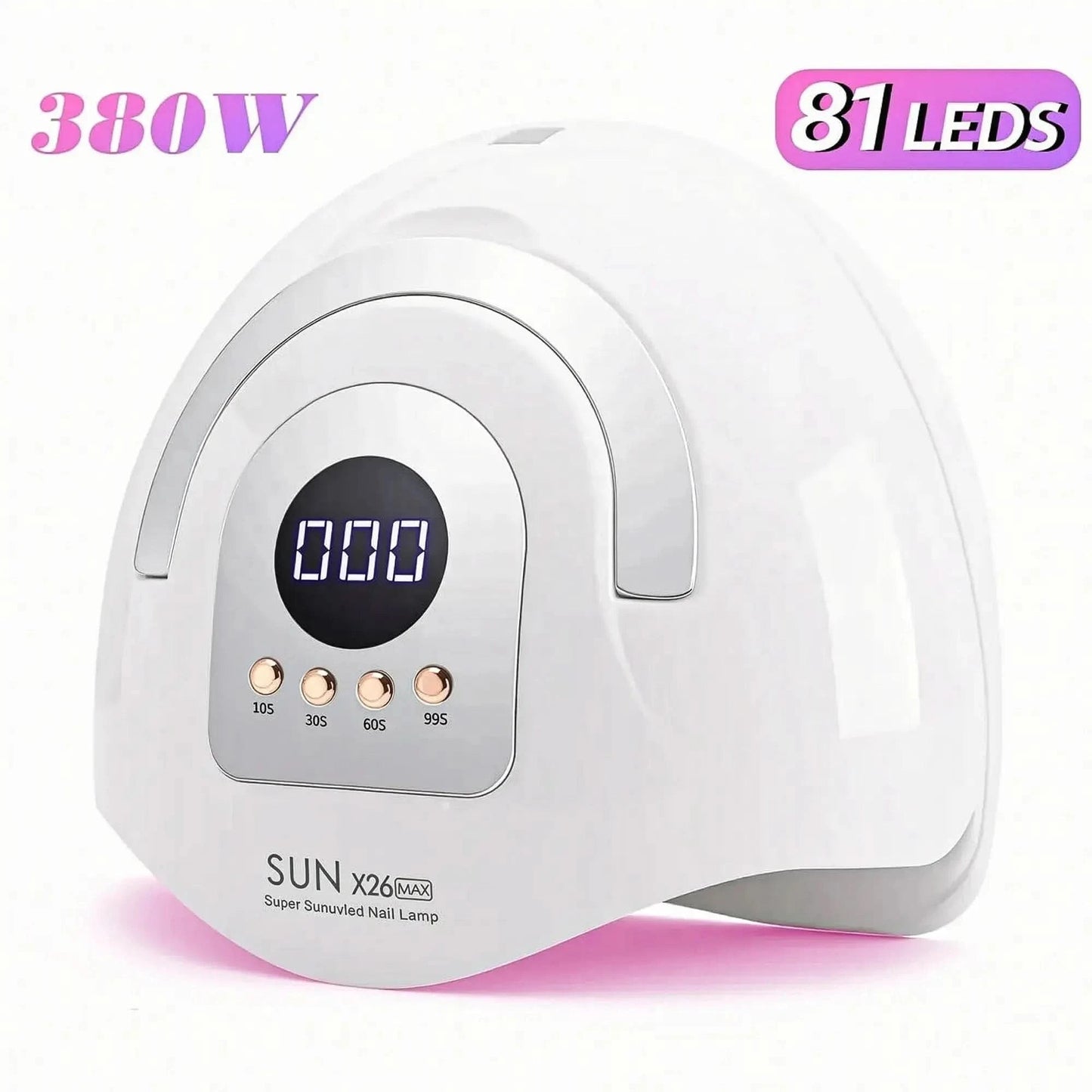 Lampe UV Ongles 380W Écran LCD - Saylana